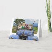 Grappige Mannelijke Relatieve Verjaardag Kaart (Achterkant)