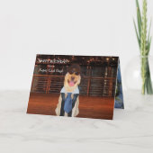 Grappige Mannelijke Relatieve Verjaardag Kaart (Voorkant)