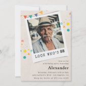 Grappige Mannen 88e verjaardagsuitnodigingen Leuke Kaart (Voorkant)