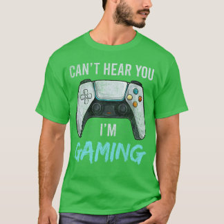 Grappige Mannen Jongens Gaming Kleding Gamer Video T-shirt