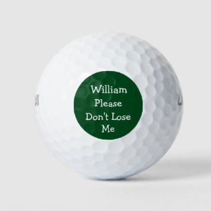 Grappige Mannen-nieuwigheid verloren golfballen