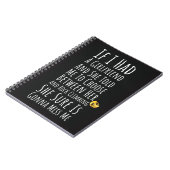 Grappige Mannen Rock Klimmen Geschenken Bouldering Notitieboek (Linkerzijde)