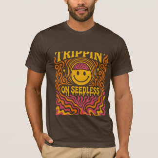 Grappige mannen T-shirt ontwerp van Trippin op See