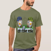 grappige mannen voor biergnomen - visserij t-shirt (Voorkant)
