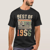 Grappige Mannen Vrouwen 70 jaar oud Retro Geboren  T-shirt (Voorkant)