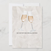 Grappige mannenkrant foto 50ste verjaardag kaart (Achterkant)