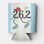 Grappige Marathon 26.2 © Geschenk voor Hardloper K Blikjeskoeler (Voorkant)