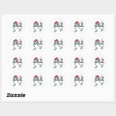Grappige Marathon 26.2 Runner-thema Stickers (Vel)