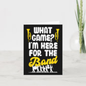Grappige Marching Band Welk spel ik ben hier voor  Kaart (Voorkant)