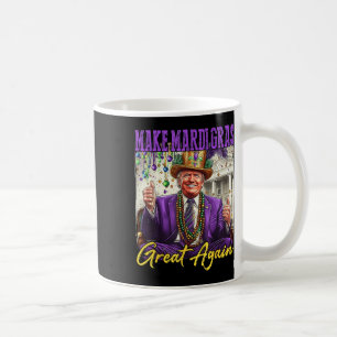 Grappige Mardi Gras Donald Trump Mardi Gras Amerik Koffiemok