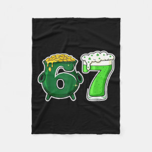 Grappige Mardi Gras Gans Alligator Rivierkreeft Ca Fleece Deken