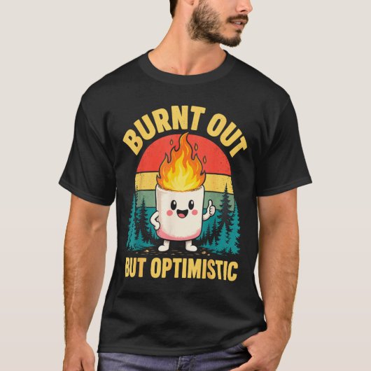 Grappige marshmallow t-shirt (Voorkant)