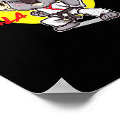 Grappige Martial Arts Karate Dojo Commerciële Paro Poster (Hoek)