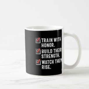 Grappige Martial Arts leraar Karate instructeur Se Koffiemok