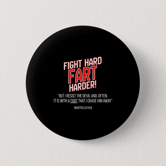 Grappige Martin Luther Reformatie Citaat Ronde Button 5,7 Cm (Voorkant)