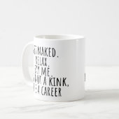 Grappige massagetherapie koffiemok (Voorkant links)