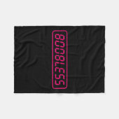 Grappige mastectomie borstchirurgie borstkanker fleece deken (Voorkant (Horizontaal))