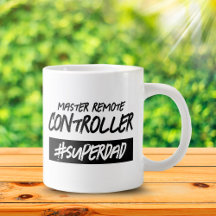 Grappige Master Remote Controller Hashtag Super Pa