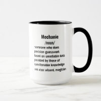 Grappige Mechanic Definition geschenken voor manne