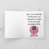 Grappige Medewerker Verjaardag voor Koffielover Ro Kaart (Binnen)