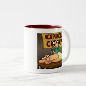 Grappige Medische Acupunctuur Mok (Voorkant rechts)