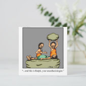 Grappige medische afstudeeruitnodigingen kaart (Staand voorkant)