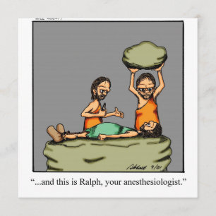 Grappige medische afstudeeruitnodigingen kaart