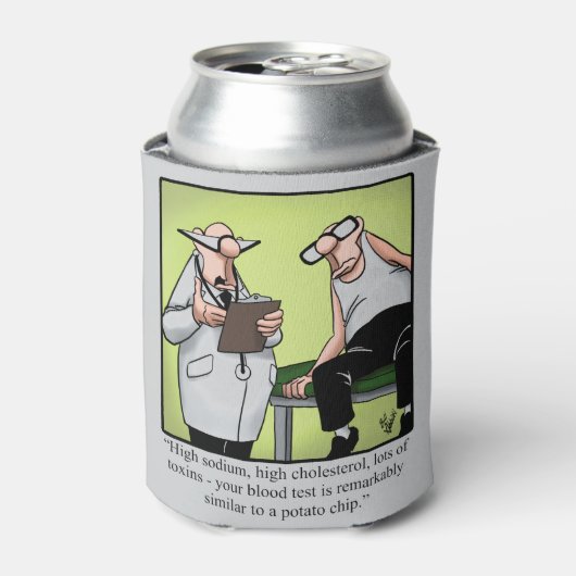 Grappige medische Humor Blikjeskoeler (Blikje Voorkant)