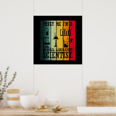 Grappige medische labtechnicus wetenschapper humor poster (Keuken)