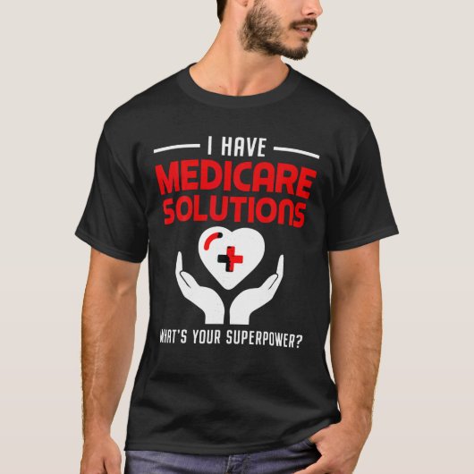 Grappige Medische Verzekeringsagent Makelaar Medic T-shirt (Voorkant)