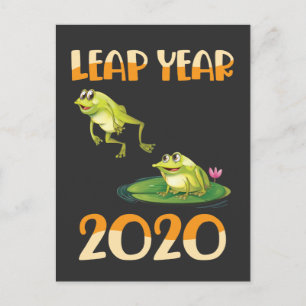 Grappige meerdieren 29 februari 2020 Schrikkeldag Briefkaart