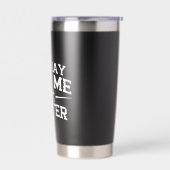 Grappige Meestersgraad MBA Onderwijs Afstuderen Geïsoleerde Drinkbeker (Links)