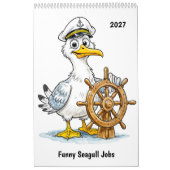 Grappige Meeuw Baan Kalender (Hoes)