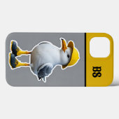 Grappige meeuw in regenlaarzen - Beach Humor Case-Mate iPhone Case (Achterkant (horizontaal))