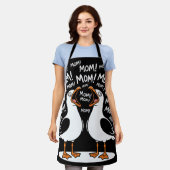 Grappige meeuwen die mama uitschelden schort (Gedragen)