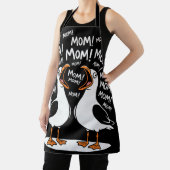 Grappige meeuwen die mama uitschelden schort (Insitu)