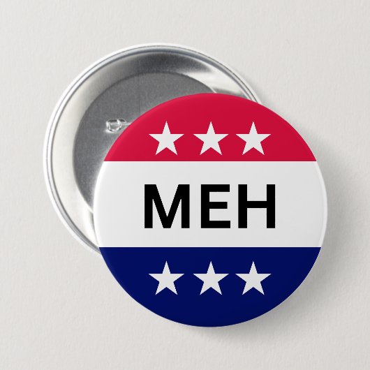 GRAPPIGE MEH AMERIKAANSE PRESIDENTSVERKIEZINGEN 20 RONDE BUTTON 7,6 CM (Voorkant /achterkant)