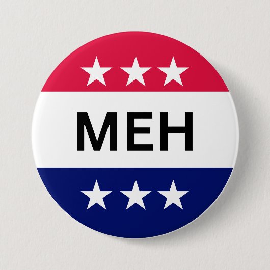 GRAPPIGE MEH AMERIKAANSE PRESIDENTSVERKIEZINGEN 20 RONDE BUTTON 7,6 CM (Voorkant)