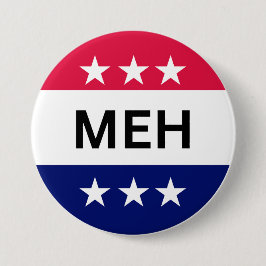 GRAPPIGE MEH AMERIKAANSE PRESIDENTSVERKIEZINGEN 20 RONDE BUTTON 7,6 CM