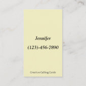 Grappige meiden hier is mijn nummer bel me misschi contactkaartje (Achterkant)