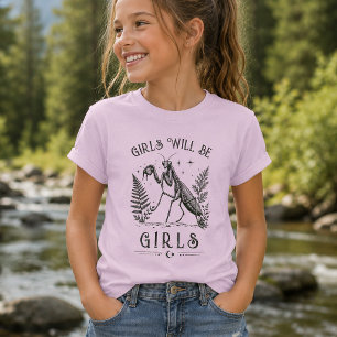 Grappige Meiden Willen Meiden Zijn Vintage bidspri T-shirt