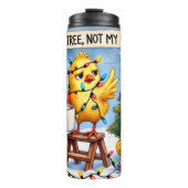 Grappige meiden zijn niet mijn probleem thermosbeker (Voorkant)