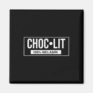 Grappige Melanine Chocolate Black Geschiedenis Jun Magneet