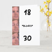 Grappige Meme 30e Verjaardagskaart Kaart (Gele Bloem)