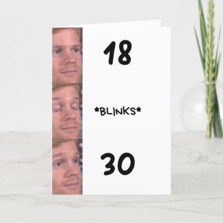 Grappige Meme 30e Verjaardagskaart Kaart