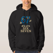 grappige meme 6 7 hoodie (Voorkant)