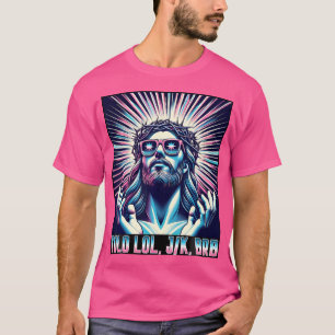 Grappige meme citaat Christelijke Humor Yolo Lol J T-shirt