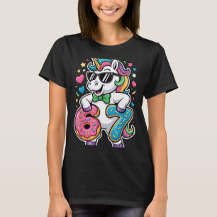 Grappige Meme Eenhoorn Meisjes Kinderen Zes Zeven  T-shirt