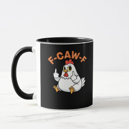 Grappige Meme F-Caw-F Kip Mok (Links)
