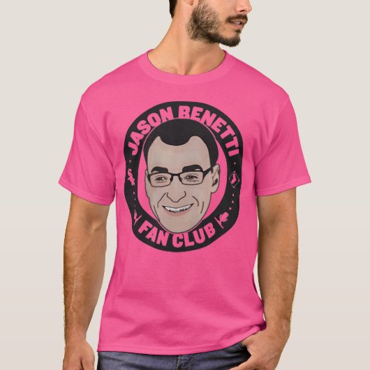 Grappige Meme Jason Benetti Fan Club T-shirt (Voorkant)